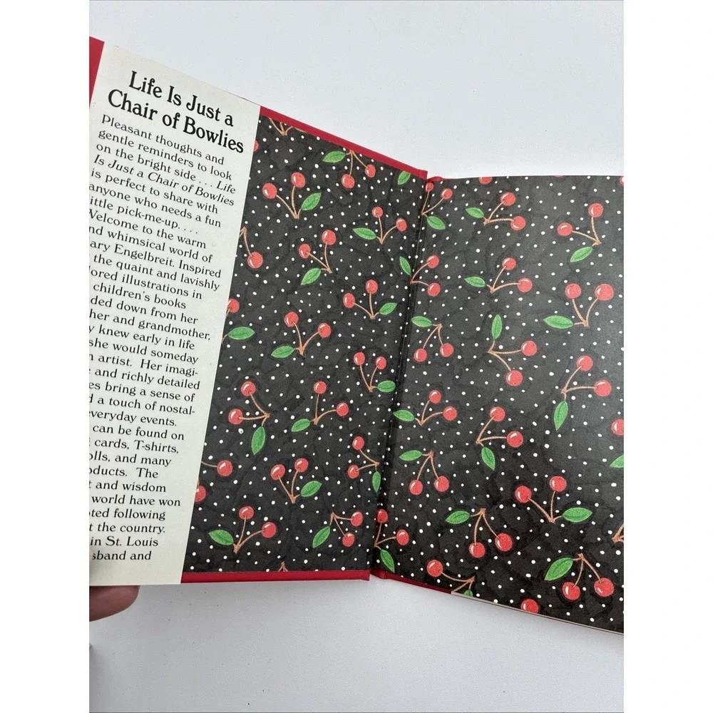Mary Engelbreit Life Is Just a Chair of Bowlies Hardcover Book 0836246047 1992